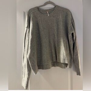Free People Luna Sweater. Grey. Small. NWOT